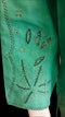 Two-Piece Embroidered Laser Cut Cotton Suit