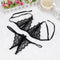 Lady Lotion Open Sexy Lace Three-Point Erotic Lingerie Temptation Set (2019)